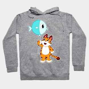 Tiger Balloon Fish Hoodie